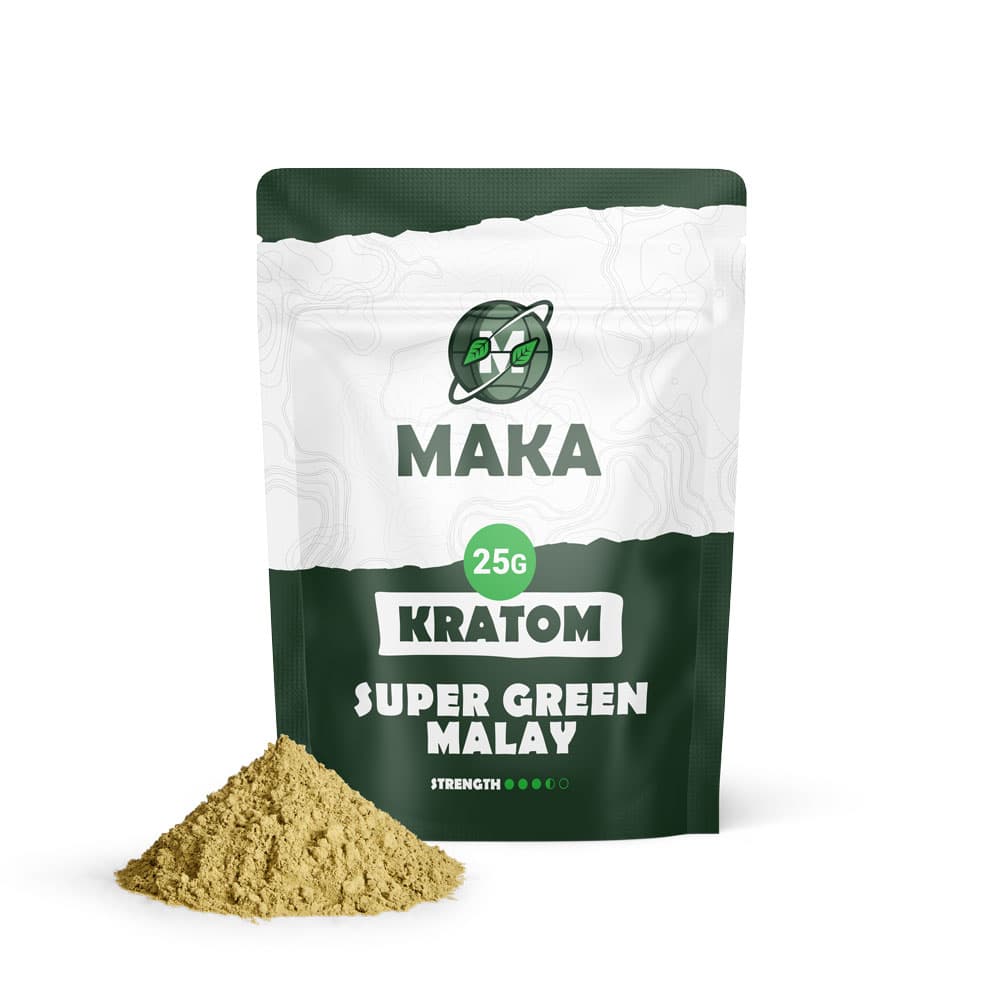 Super Green Malay Kratom (25 g)
